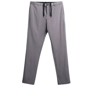 Ministry of Supply Men’s Pace Tapered Chino Medium Grey Size 36 Tall